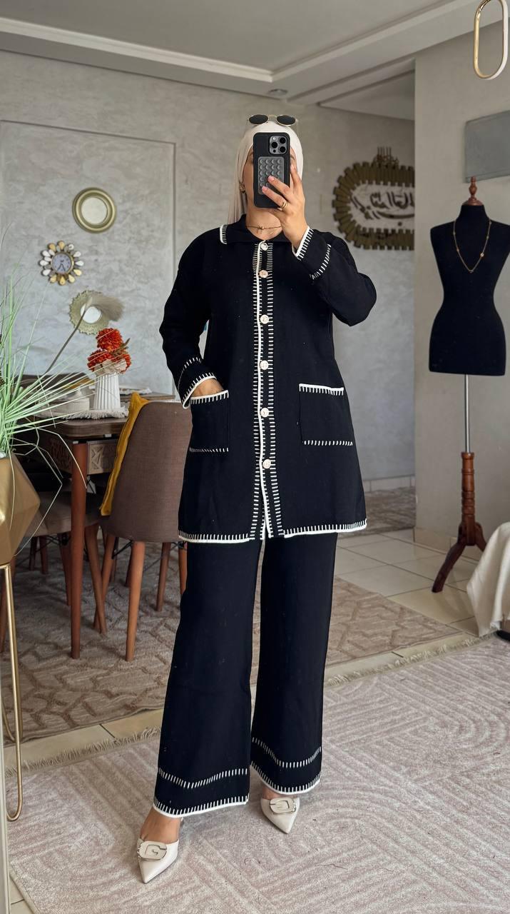 Ensemble 2 pièces au design turc raffiné 🇹🇷