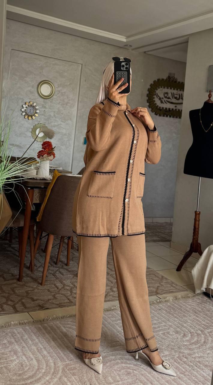 Ensemble 2 pièces au design turc raffiné 🇹🇷