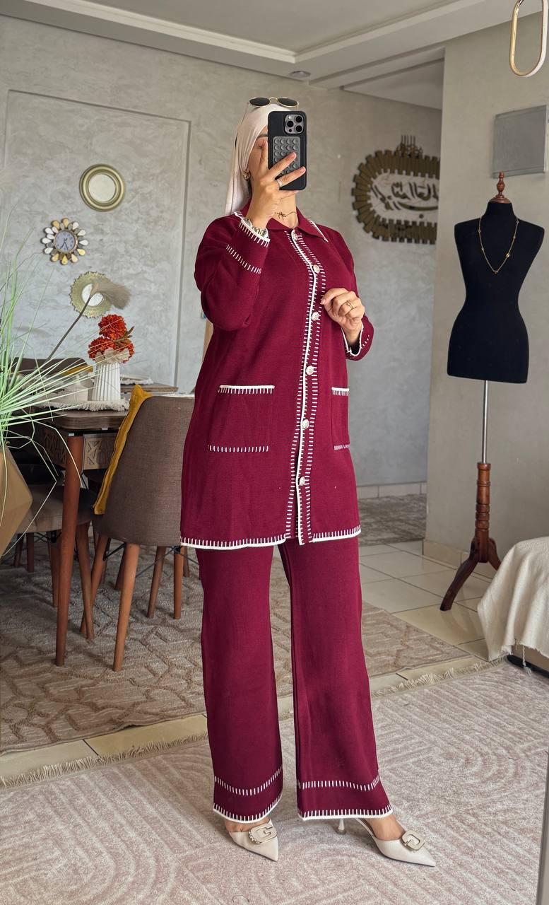 Ensemble 2 pièces au design turc raffiné 🇹🇷